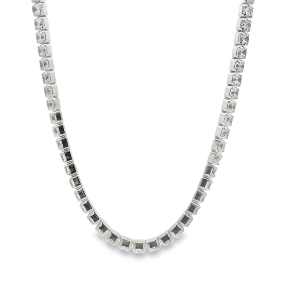 Collar de Tenis con Circonia de Plata