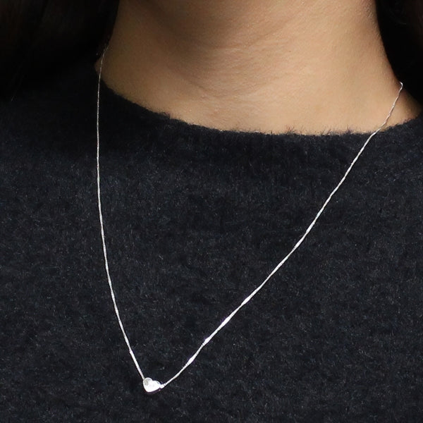 Collar Eslabón de Cubo con Dije