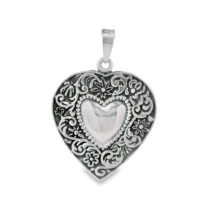 Dije de Corazon Pavonado