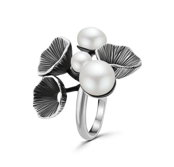 Anillo Ligeia #6.5 / Negro