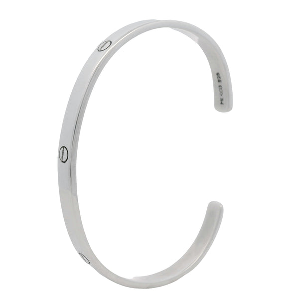 Brazalete de Plata Redondo