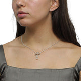 Cruz De Plata Lisa