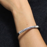 Pulsera de Caucho Trenzada