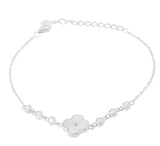 Pulsera de Flor con Circonia