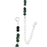 Collar de Plata con Piedras Tourmalinas