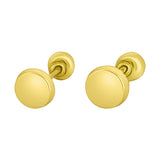 Aretes Oro Mini Tapón
