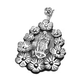 Dije Virgen De Guadalupe De Plata