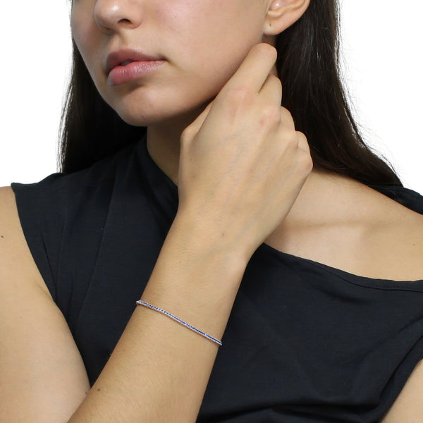 Pulsera Tenis Con Circonias
