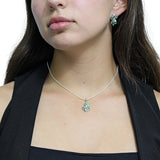 Juego de Piedras Preciosas con Plata