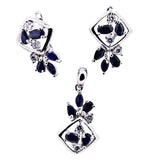 Juego de Piedras Preciosas con Plata