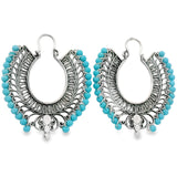 Arracada Colgante Estilo Gitano Azules