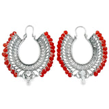 Arracada Colgante Estilo Gitano Azules