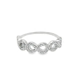 Anillo Infinito con Circonia #7