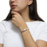 Brazalete de Plata Trenzado