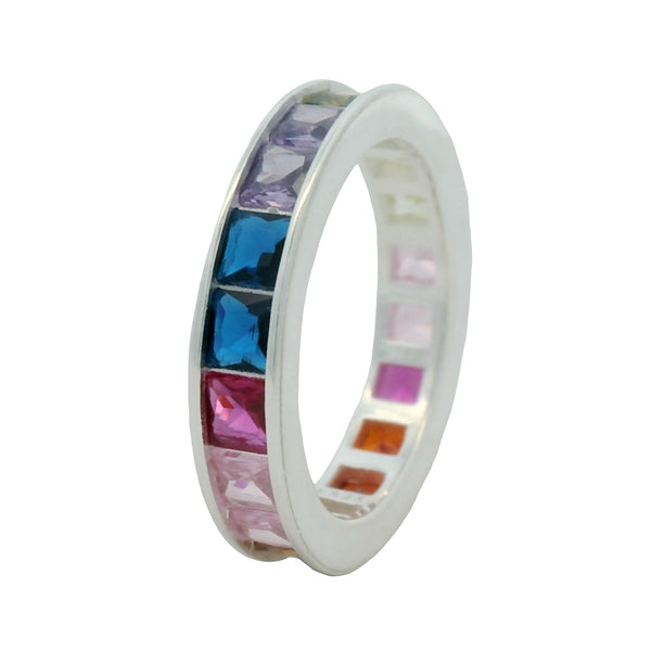 Churumbela de Plata Circonia Multicolor 6