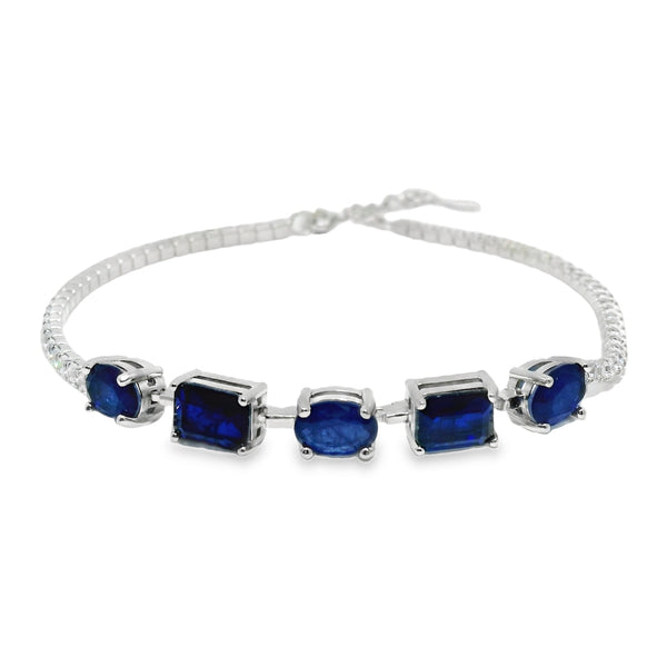 Pulsera Circonia Rojo