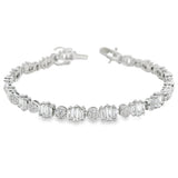 Pulsera con circonia Blanco