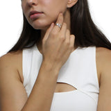 Anillo de Plata Love Circonias