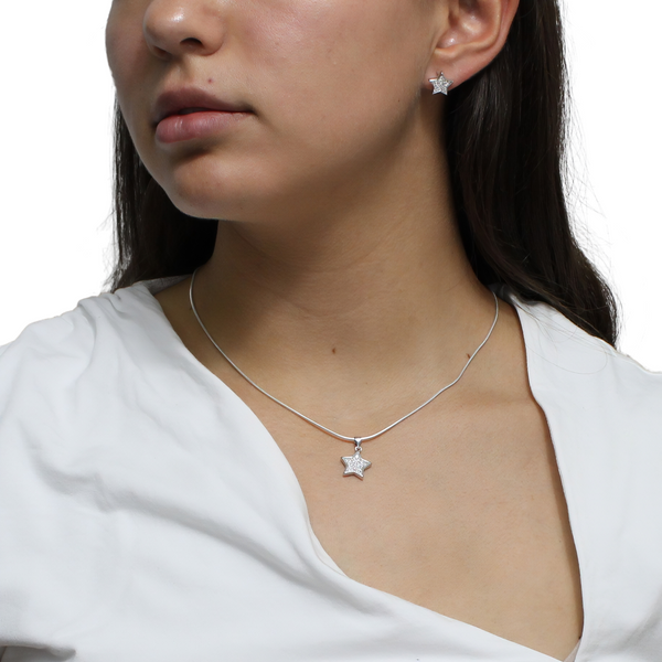 Aretes de Estrella de Circonias
