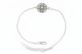 Pulsera de Plata Ajustable