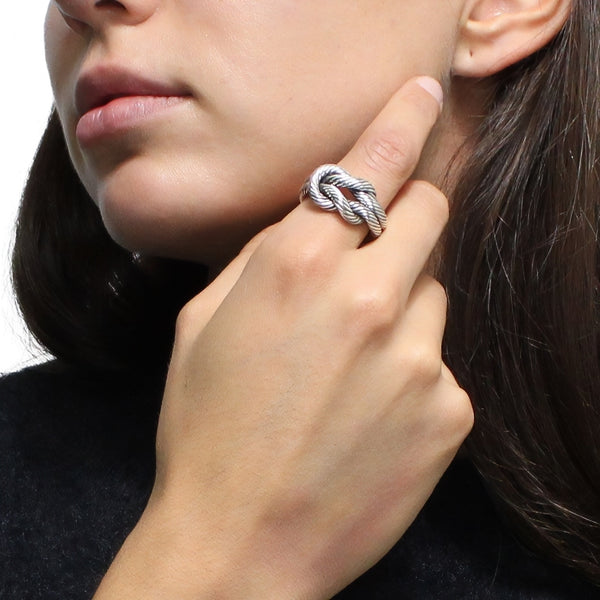 Anillo Nudo de Plata