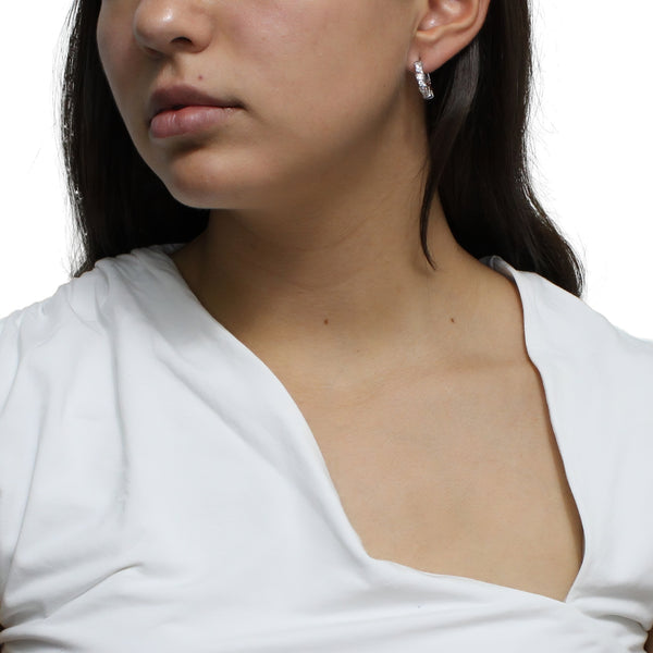 Arracada Rectángulos de Circonia