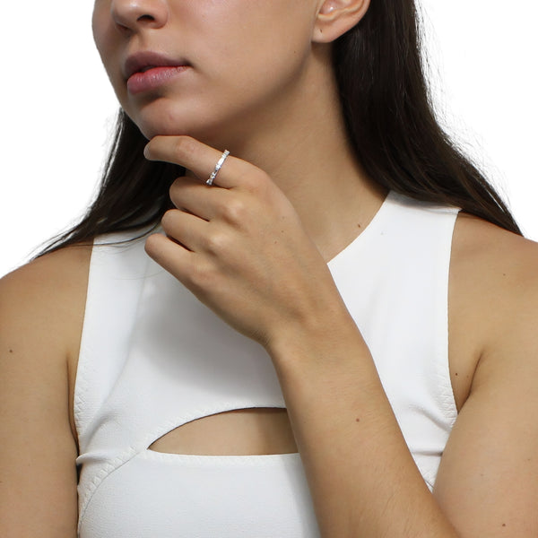Anillo Churumbela bagutte y Circonia