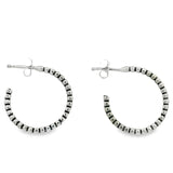 Arracada De Plata Con Bolitas