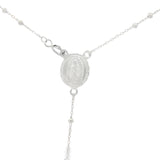 Rosario de Plata Ultra Delgado