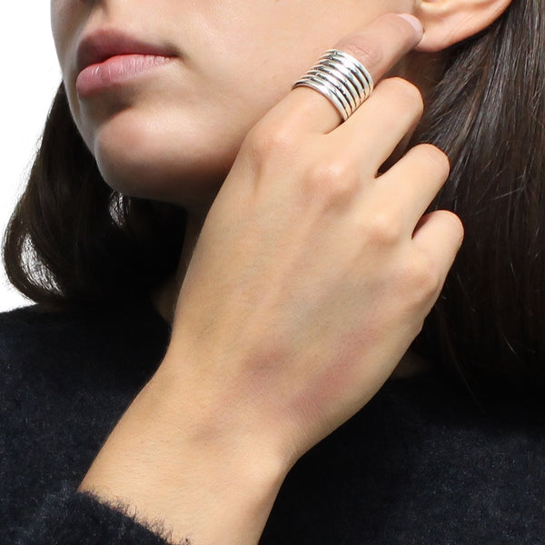 Anillo Delta de Plata