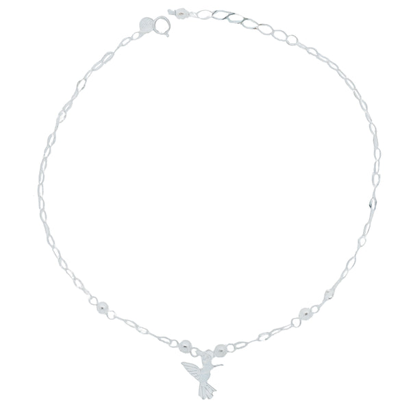 Pulsera con Dije de Colibri