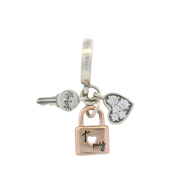 Charm de Candado y Llave