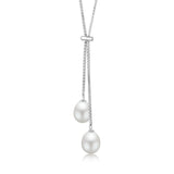 Collar Lariat de Perlas