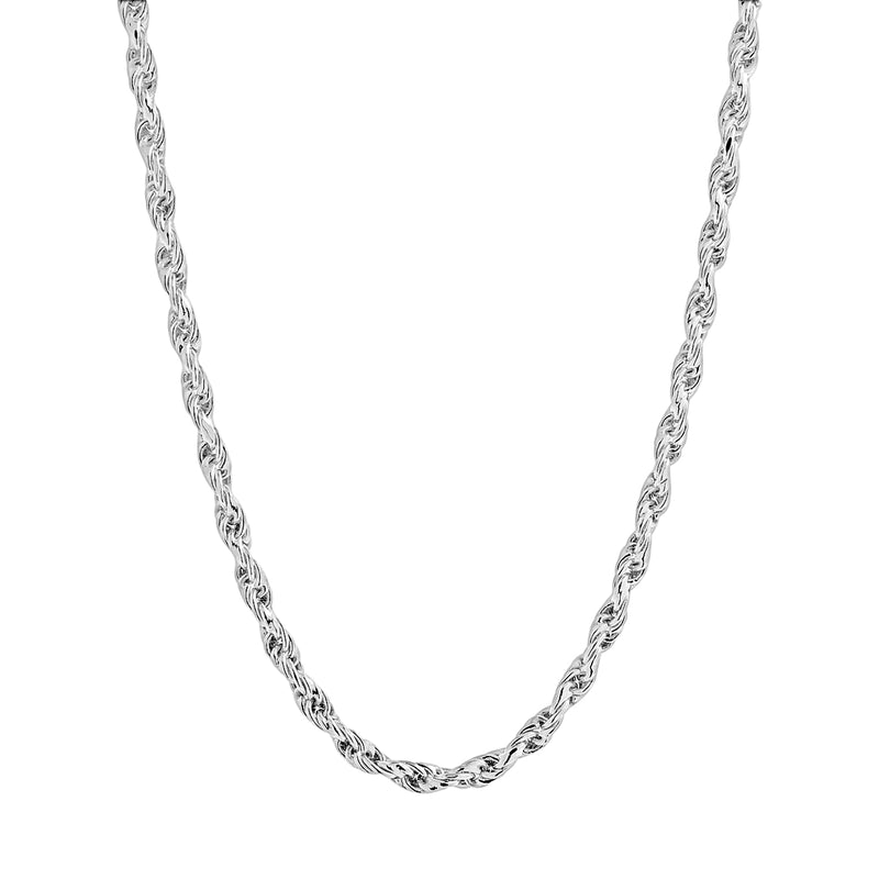 Cadena De Torsal De Plata 48 CM