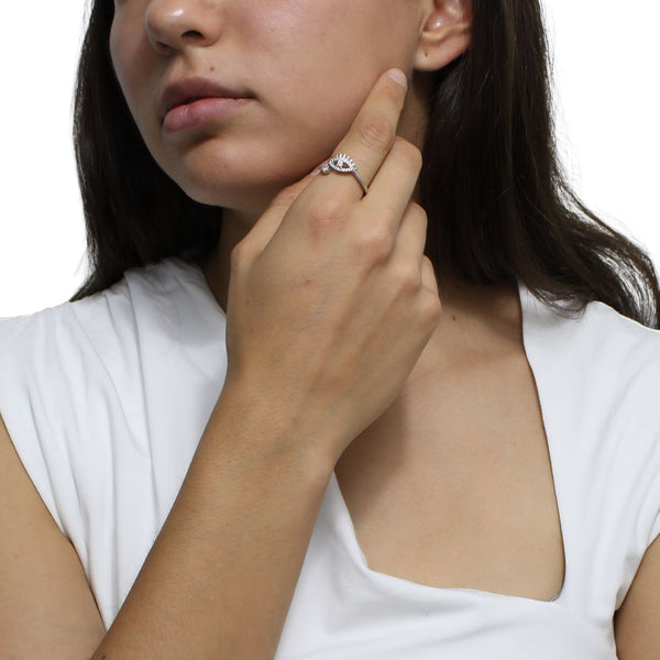 Anillo de Ojo de Circonia