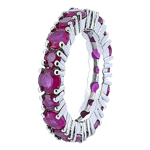 Anillo Churumbela De Plata Con Piedras Preciosas