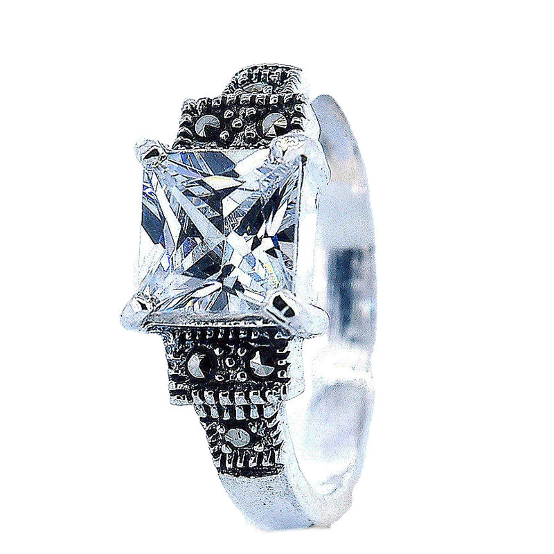 Anillo De Plata Marquesita