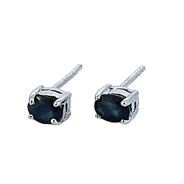 Aretes De Plata Con Piedras Preciosas