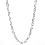 Cadena De Plata Torsal