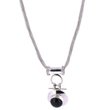 Collar De Seda Japonesa Con Dije Circular