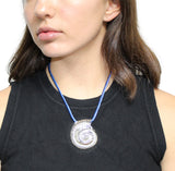 Collar De Seda Japonesa Con Dije De Caracol
