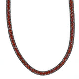 Collar de Red con Cristales