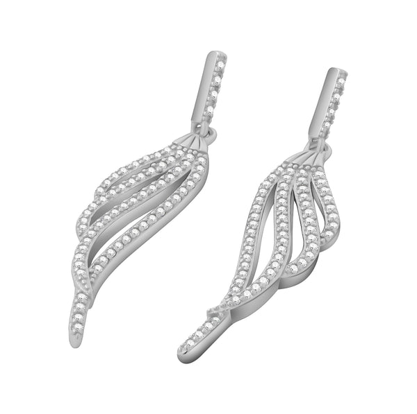 Arete de Alas con Circonia Circonia