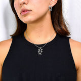 Juego De Niñas De Plata Lisa