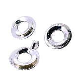 Juego De Plata Circulo Doble