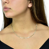 Collar Trenzado Bicolor