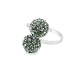 Anillo de Dos Bolas de Fuego