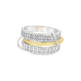 Anillo Unified con Chapa de Oro