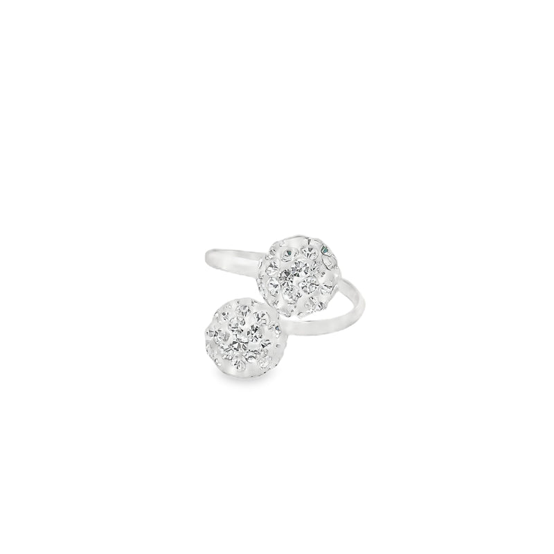 Anillo de Dos Bolas de Fuego