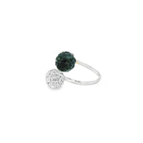 Anillo de Dos Bolas de Fuego